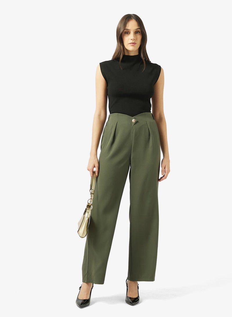 ELLA Striaight Fit Trouser - Image 1